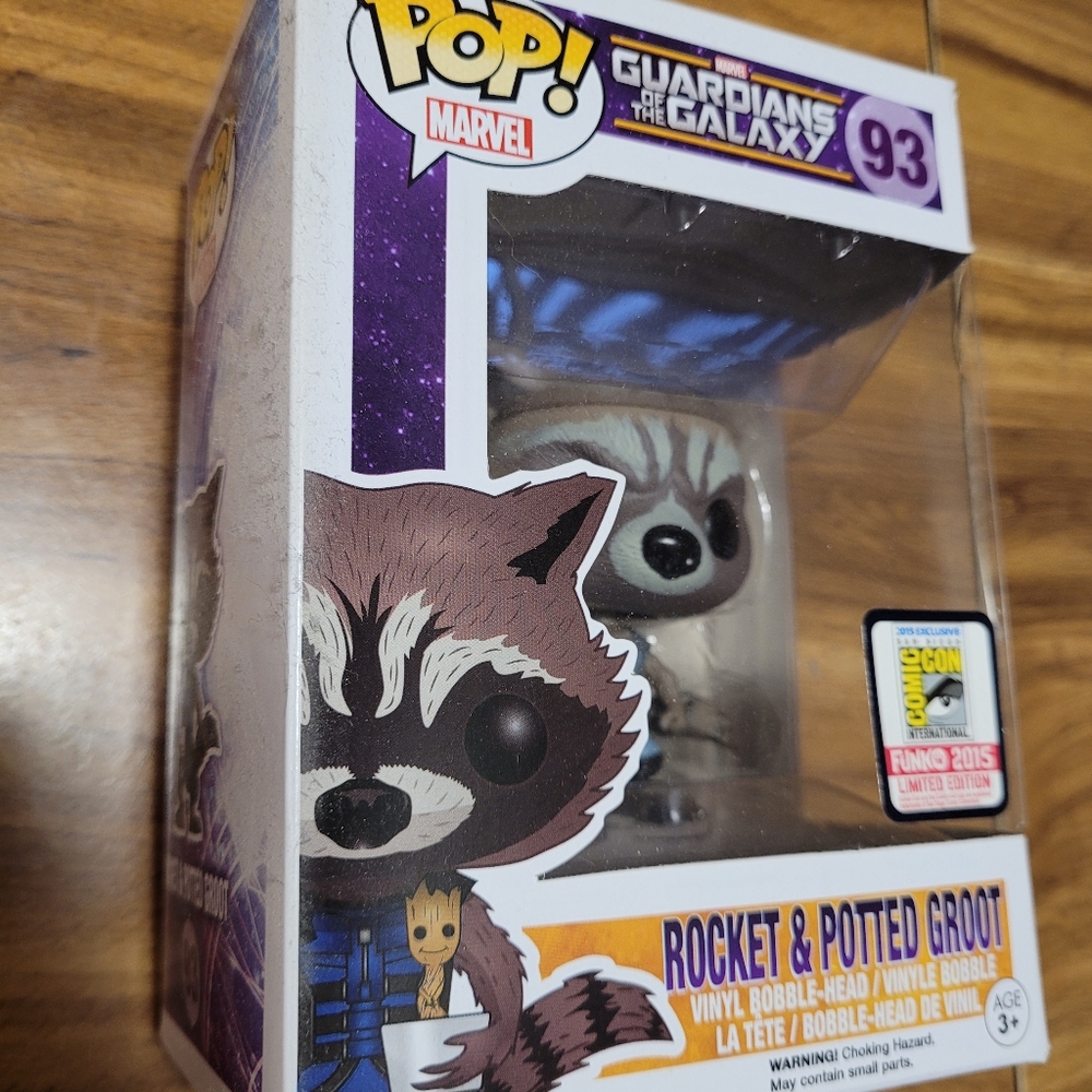 Funko Pop! Rocket & Potted Groot Vinyl Figure